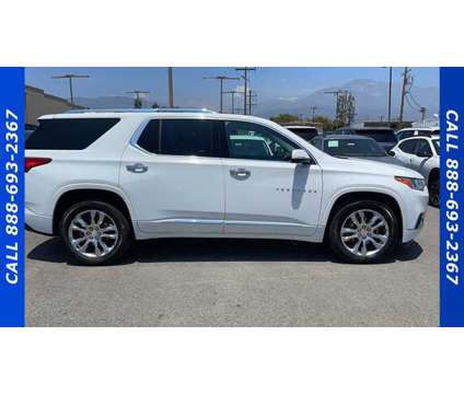 2021 Chevrolet Traverse High Country is a White 2021 Chevrolet Traverse High Country Car for Sale in Upland CA