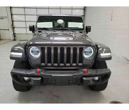 2018 Jeep Wrangler Unlimited Rubicon is a Grey 2018 Jeep Wrangler Unlimited Rubicon Car for Sale in Wilkes Barre PA