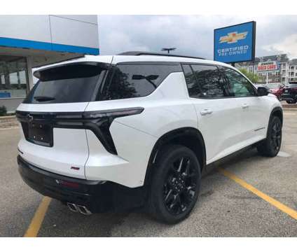 2024 Chevrolet Traverse AWD RS is a White 2024 Chevrolet Traverse Car for Sale in Glenview IL