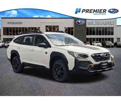 2024 Subaru Outback Wilderness is a White 2024 Subaru Outback 2.5i Car for Sale in Branford CT