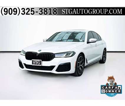 2021 BMW 5 Series 530i is a White 2021 BMW 5-Series Car for Sale in Bellflower CA
