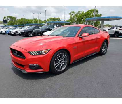 2015 Ford Mustang is a Red 2015 Ford Mustang Car for Sale in Fort Myers FL