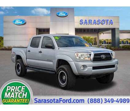 2011 Toyota Tacoma PreRunner is a Silver 2011 Toyota Tacoma PreRunner Car for Sale in Sarasota FL