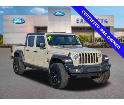 2020 Jeep Gladiator Sport is a Gold 2020 Car for Sale in Sarasota FL