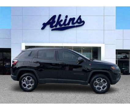 2022 Jeep Compass Trailhawk is a Black 2022 Jeep Compass Trailhawk Car for Sale in Winder GA