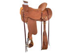 15.5" New Circle Y 1133 Plains Rancher Western Saddle Wide Tree