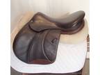 17.5" Voltaire Palm Beach Full Buffalo Saddle 2014 2A