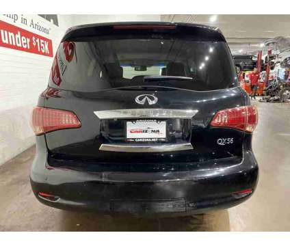 2011 INFINITI QX56 Base is a Black 2011 Infiniti QX56 Base SUV in Chandler AZ