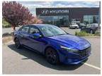 2023 Hyundai Elantra Hybrid Blue