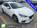 2014 Mazda MAZDA 3 White, 82K miles