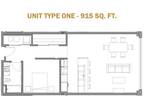 Grocers Warehouse - 1 Bedroom - 915 square feet