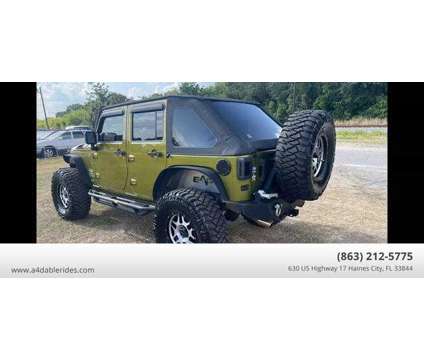 2008 Jeep Wrangler for sale is a Green 2008 Jeep Wrangler Car for Sale in Haines City FL