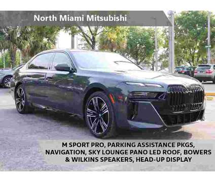 2023 BMW 7 Series 740i M Sport Professional is a Grey 2023 BMW 7-Series Sedan in Miami FL