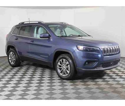 2021 Jeep Cherokee Latitude Lux is a Blue, Grey 2021 Jeep Cherokee Latitude SUV in Bedford OH