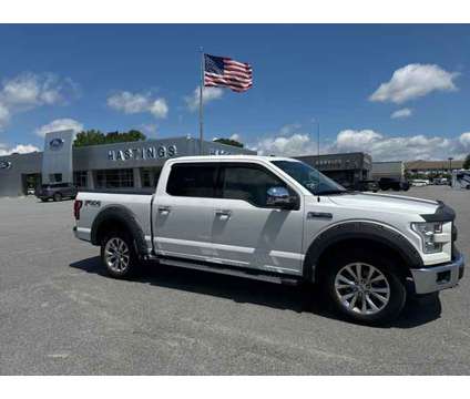 2016 Ford F-150 Lariat is a White 2016 Ford F-150 Lariat Truck in Greenville NC