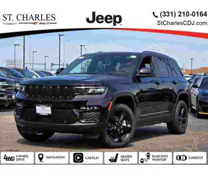 2024 Jeep Grand Cherokee Limited is a Black 2024 Jeep grand cherokee Limited SUV in Saint Charles IL