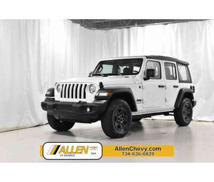 2022 Jeep Wrangler Unlimited Sport is a White 2022 Jeep Wrangler Unlimited SUV in Monroe MI
