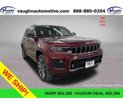 2024 Jeep Grand Cherokee Overland is a Red 2024 Jeep grand cherokee Overland SUV in Ottumwa IA