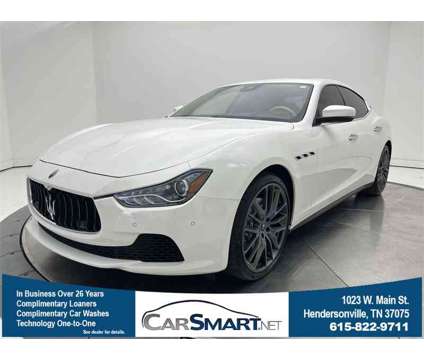 2017 Maserati Ghibli S Q4 AWD Navigation is a 2017 Maserati Ghibli S Q4 Sedan in Hendersonville TN