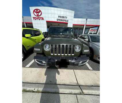 2021 Jeep Wrangler Unlimited Sahara 4xe is a Green 2021 Jeep Wrangler Unlimited Sahara SUV in Springfield VA