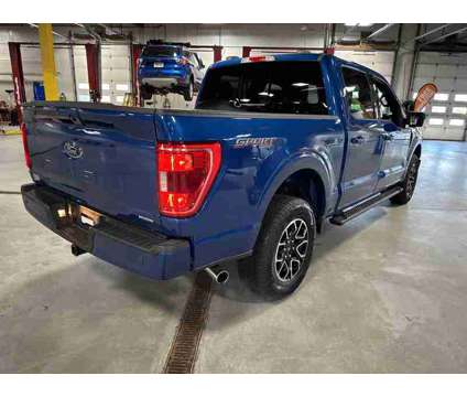 2022 Ford F-150 XLT is a Blue 2022 Ford F-150 XLT Truck in Wisconsin Rapids WI