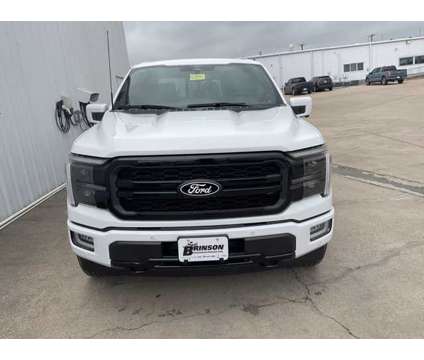 2024 Ford F-150 Lariat is a White 2024 Ford F-150 Lariat Truck in Corsicana TX