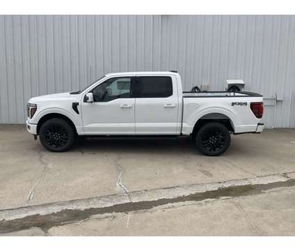 2024 Ford F-150 Lariat is a White 2024 Ford F-150 Lariat Truck in Corsicana TX