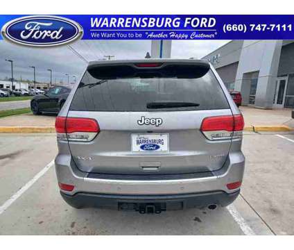 2016 Jeep Grand Cherokee Limited is a Silver 2016 Jeep grand cherokee Limited SUV in Warrensburg MO