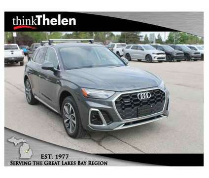 2023 Audi Q5 45 S line Premium Plus quattro is a Grey 2023 Audi Q5 SUV in Bay City MI