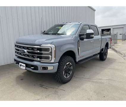 2024 Ford F-250SD Platinum is a Grey 2024 Ford F-250 Platinum Truck in Corsicana TX