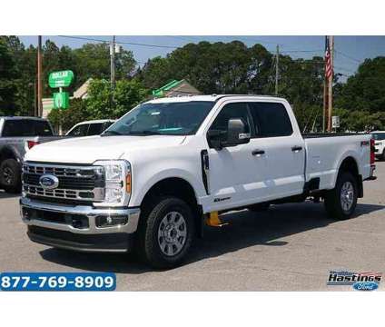 2024 Ford F-350SD XLT is a White 2024 Ford F-350 XLT Truck in Greenville NC