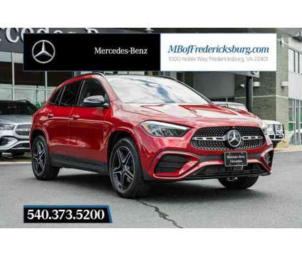 2024 Mercedes-Benz GLA GLA 250 4MATIC is a Red 2024 Mercedes-Benz G SUV in Fredericksburg VA