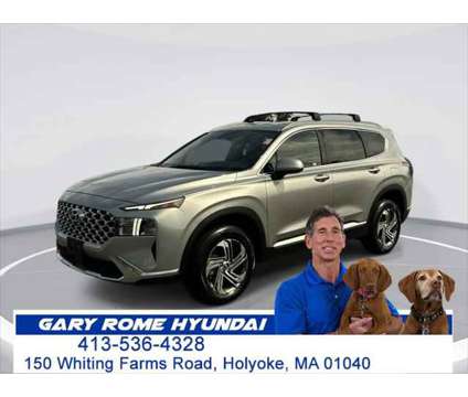 2022 Hyundai Santa Fe SEL is a Silver 2022 Hyundai Santa Fe SUV in Holyoke MA