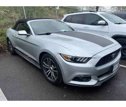 2017 Ford Mustang EcoBoost Premium is a Silver 2017 Ford Mustang EcoBoost Convertible in Colorado Springs CO