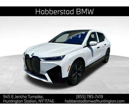 2025 BMW iX xDrive50 is a White 2025 BMW 325 Model iX SUV in Huntington Station NY