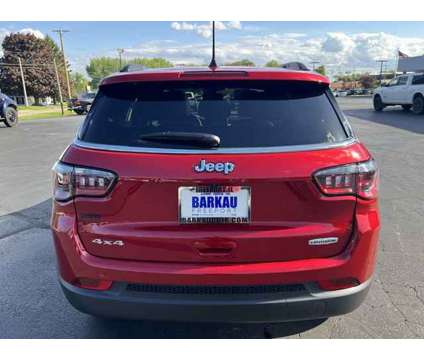 2024 Jeep Compass Latitude Lux is a Red 2024 Jeep Compass Latitude SUV in Freeport IL