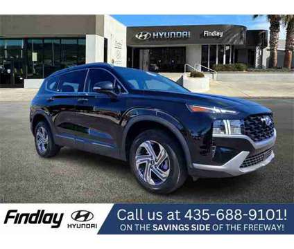 2023 Hyundai Santa Fe SEL is a Black 2023 Hyundai Santa Fe SE SUV in Saint George UT