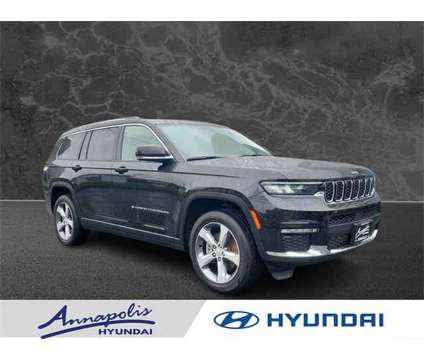 2021 Jeep Grand Cherokee L Limited 4x4 is a Black 2021 Jeep grand cherokee SUV in Annapolis MD