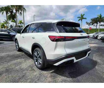2024 Infiniti Qx60 Luxe is a White 2024 Infiniti QX60 Luxe SUV in Fort Lauderdale FL