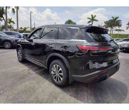 2024 Infiniti Qx60 Pure is a Black 2024 Infiniti QX60 Pure SUV in Fort Lauderdale FL