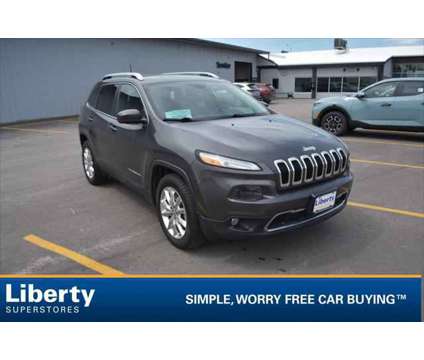 2017 Jeep Cherokee Limited 4x4 is a Grey 2017 Jeep Cherokee Limited SUV in Rapid City SD