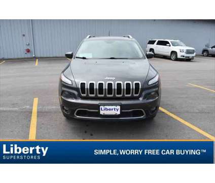 2017 Jeep Cherokee Limited 4x4 is a Grey 2017 Jeep Cherokee Limited SUV in Rapid City SD