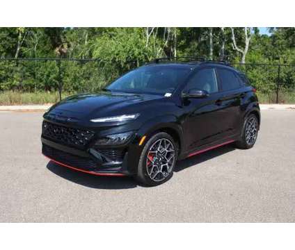 2022 Hyundai Kona N FWD is a Black 2022 Hyundai Kona SUV in New Port Richey FL