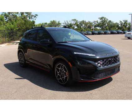 2022 Hyundai Kona N FWD is a Black 2022 Hyundai Kona SUV in New Port Richey FL