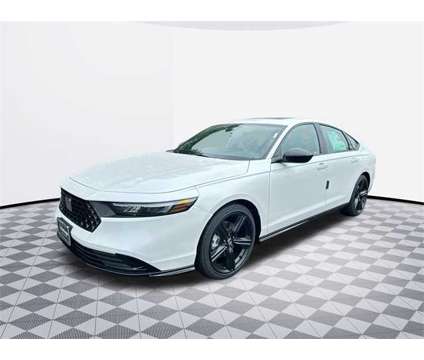 2024 Honda Accord Hybrid Sport-L is a Silver, White 2024 Honda Accord Hybrid Hybrid in Fallston MD