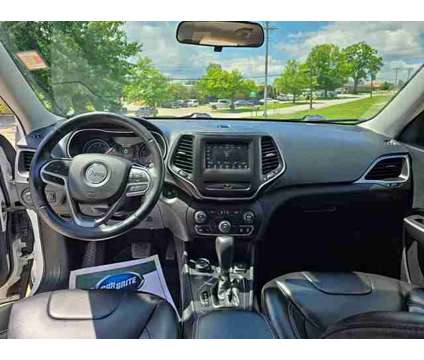 2019 Jeep Cherokee Latitude Plus 4x4 is a White 2019 Jeep Cherokee Latitude SUV in Jefferson City MO