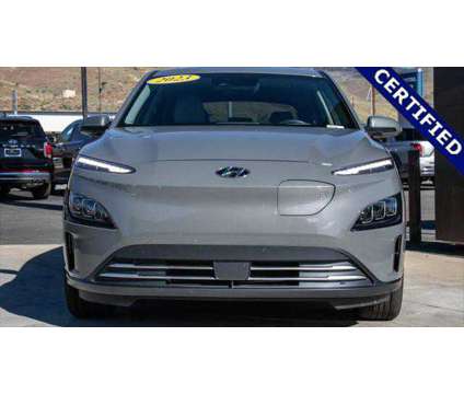 2023 Hyundai Kona Electric Limited is a Grey 2023 Hyundai Kona SUV in Carson City NV