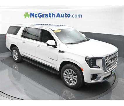 2022 GMC Yukon XL 4WD Denali is a White 2022 GMC Yukon XL 2500 Trim SUV in Dubuque IA