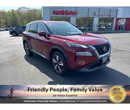2021 Nissan Rogue SL is a Red 2021 Nissan Rogue SL SUV in Old Saybrook CT