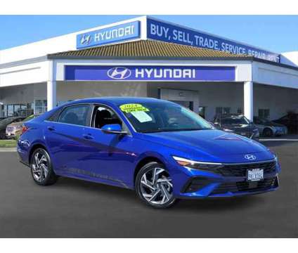 2024 Hyundai Elantra Hybrid Limited is a Blue 2024 Hyundai Elantra Hybrid in Stockton CA